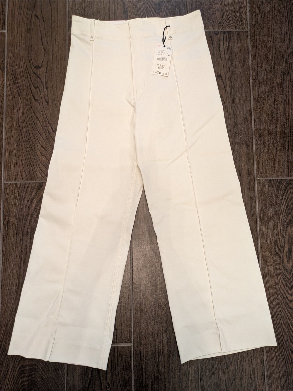 Zara ZW Tailored Wide Leg High Rise, size 14